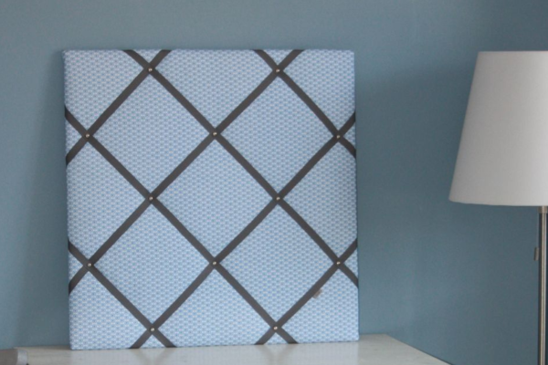 Memoboard Blau-Grau (60 x 60 cm)
